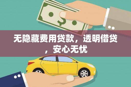 南城无隐藏费用贷款，透明借贷，安心无忧