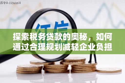 南城探索税务贷款的奥秘，如何通过合理规划减轻企业负担