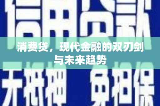 南城消费贷，现代金融的双刃剑与未来趋势