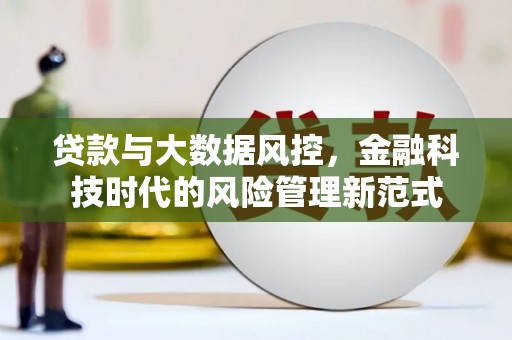 南城贷款与大数据风控，金融科技时代的风险管理新范式