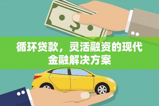 南城循环贷款，灵活融资的现代金融解决方案