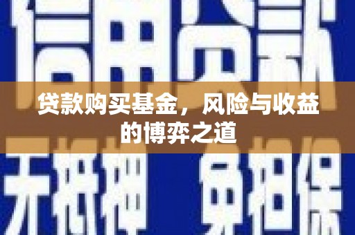 南城贷款购买基金，风险与收益的博弈之道