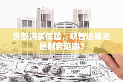 南城贷款购买保险，明智选择还是财务陷阱？