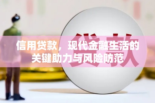 南城信用贷款，现代金融生活的关键助力与风险防范