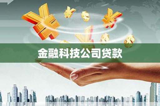 南城金融科技公司贷款