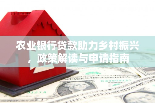 南城农业银行贷款助力乡村振兴，政策解读与申请指南