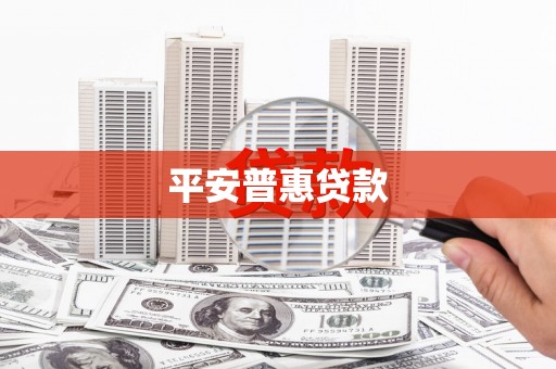 南城平安普惠贷款