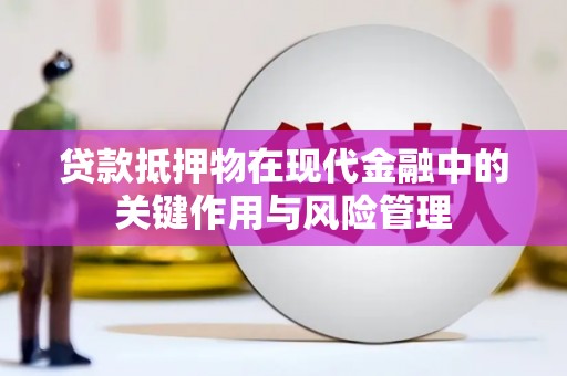 南城贷款抵押物在现代金融中的关键作用与风险管理