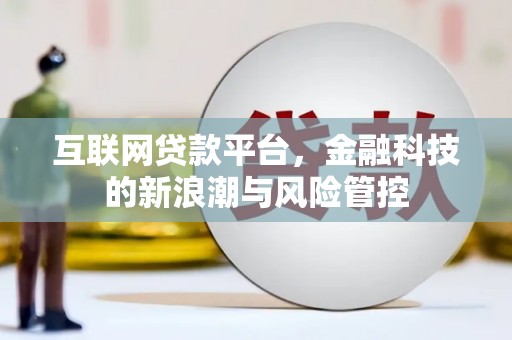 南城互联网贷款平台，金融科技的新浪潮与风险管控