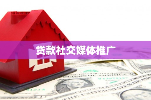 南城贷款社交媒体推广